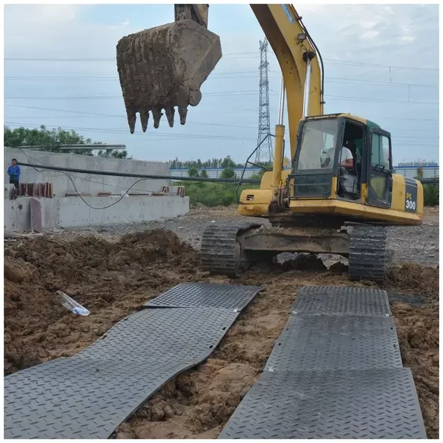 Outdoor Events Linkable Mud Mat for Construction - China Plastic