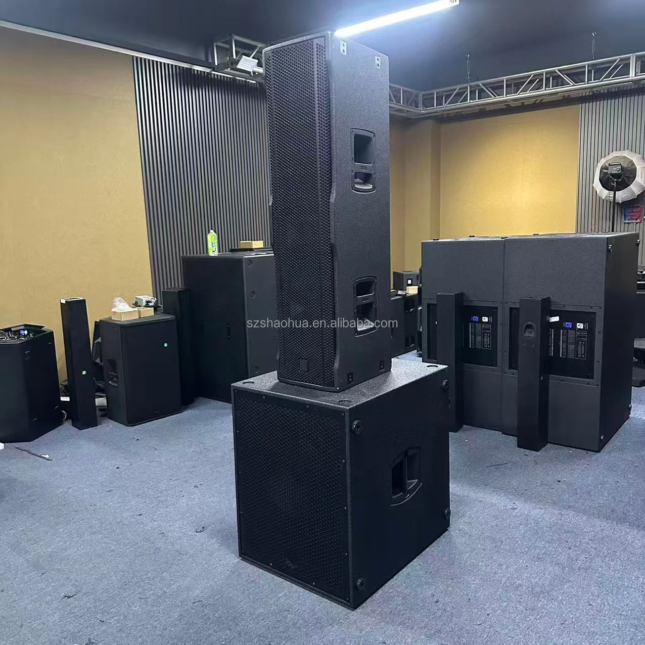 Professional Audio NXL 44-A Column Sound System Two-Way Active