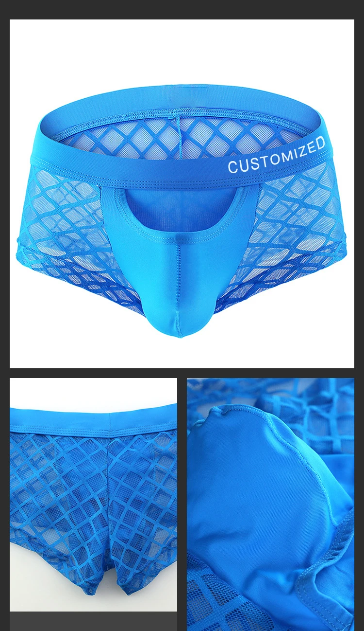 Custom Design Fashional 90% Nylon Men Luxury Underwear Briefs ...