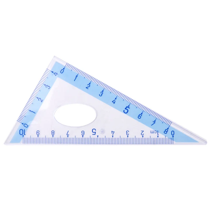 wholesale blue cartoon plastic transparent ruler