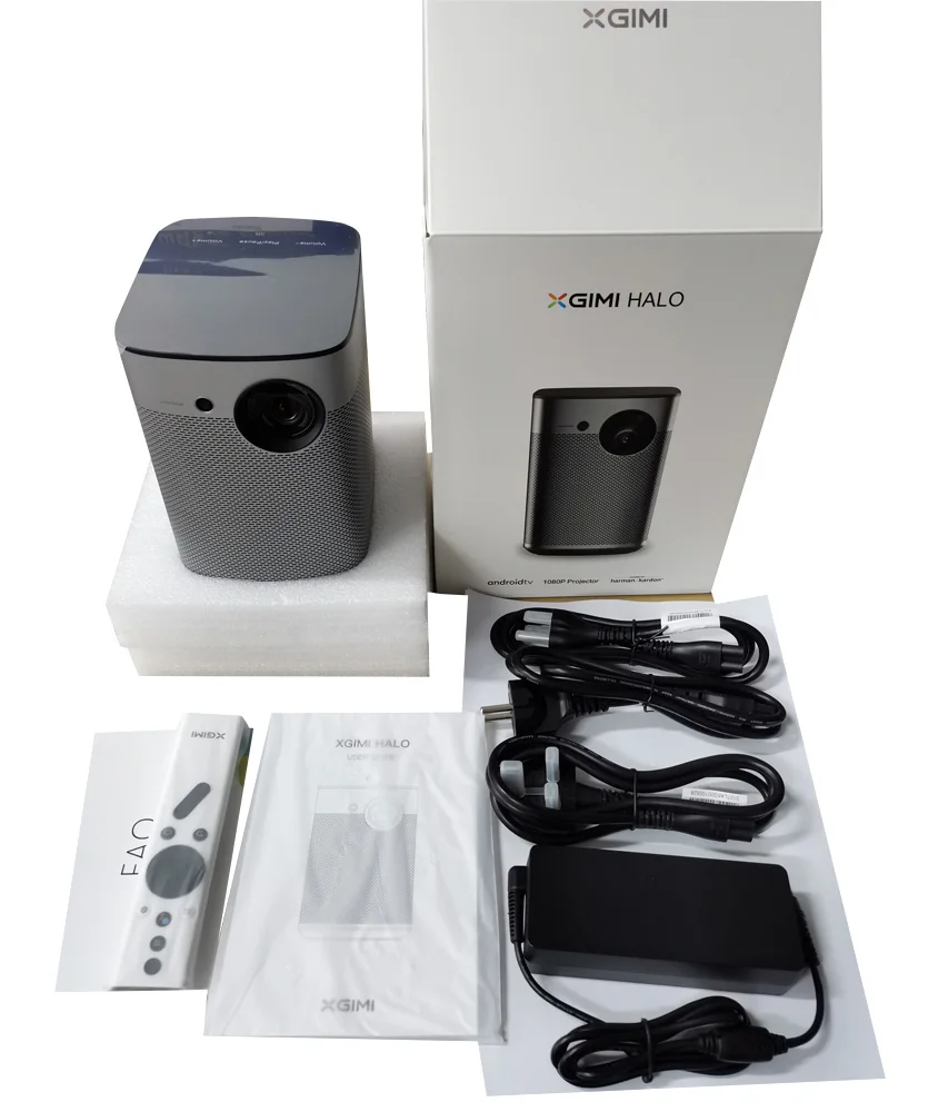 XGIMI Halo 1080P Projector - Portable Home Theater Beamer