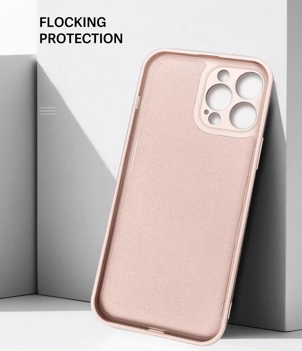 Laudtec Sjk800 Card Phone Case Pure Colour Simple Cover Skin Friendly Anti-Fingerprint For Iphone 16 15 14 13 12 Plus Pro Max supplier