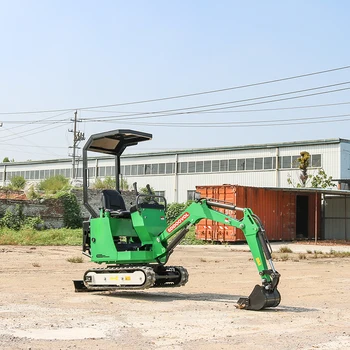 CE Approved Mini Excavator Loader Compact Mini Wheel Loader with Backhoe and Joysticks