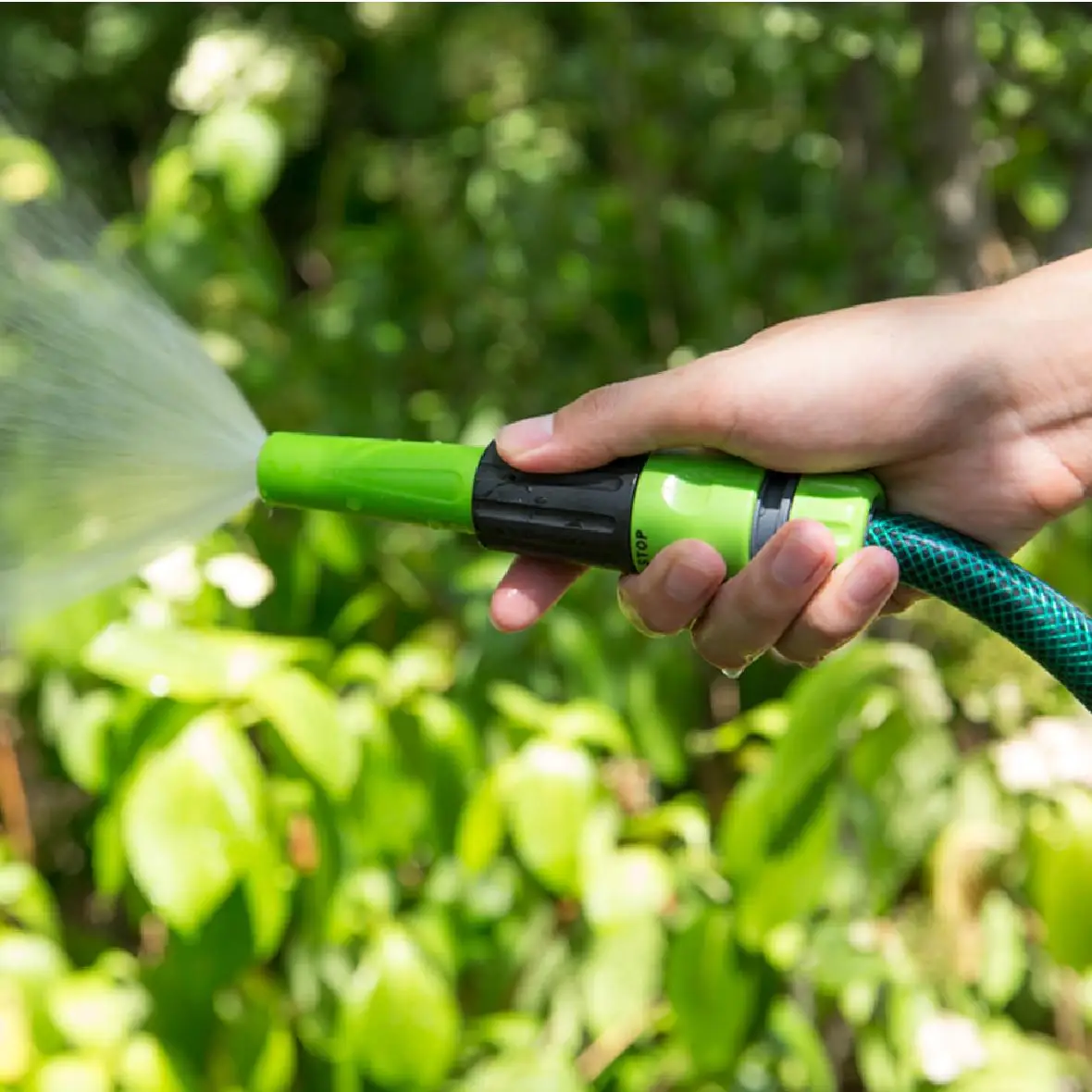 Plastic Smart Water Spray Nozzle for Garden Irrigation Water Irrigation Car Wash Pet Wash Chinese Factory