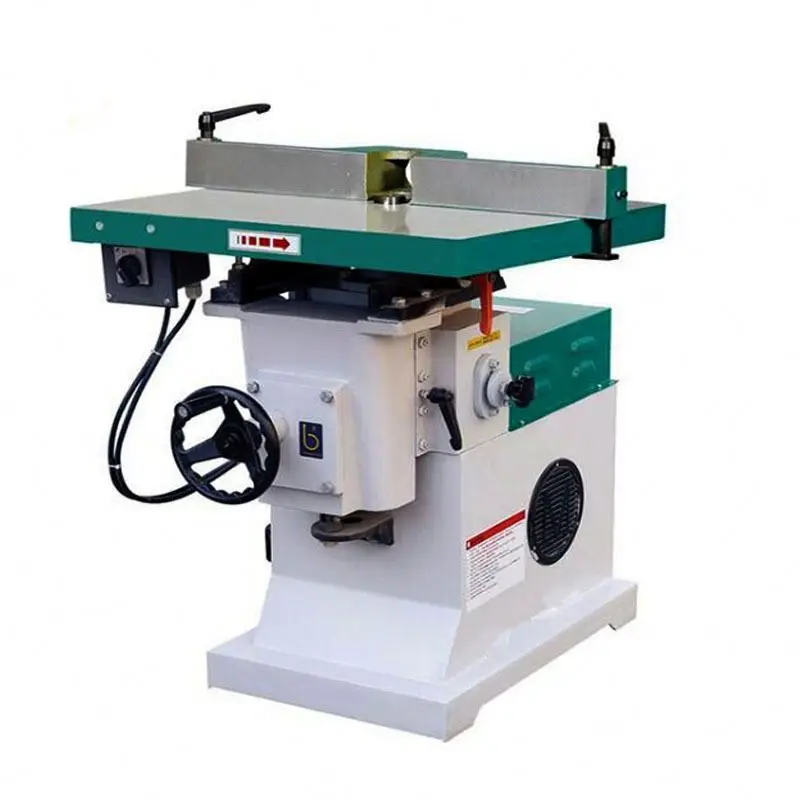 TEBAK MX5115 Wood Vertical Single-spindle Pin Router Acrylic Edge Trimming Chamfer Shaper Slot Making Milling Moulder Machine