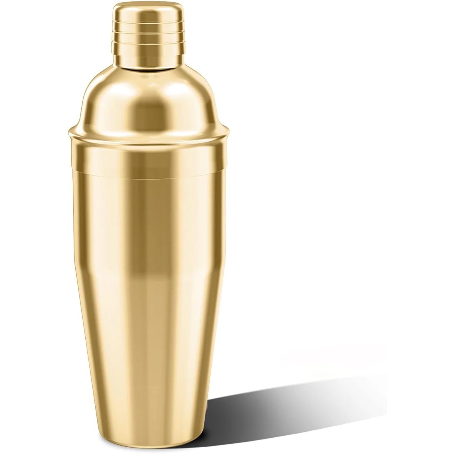 Cocktail Shaker Martini Shaker Food Grade Stainless Steel Conical Reusable Drink Shaker Professional Bar Tools Large Capacity with Custom Logo