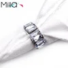 Silver Ring + Clear Rhinestone