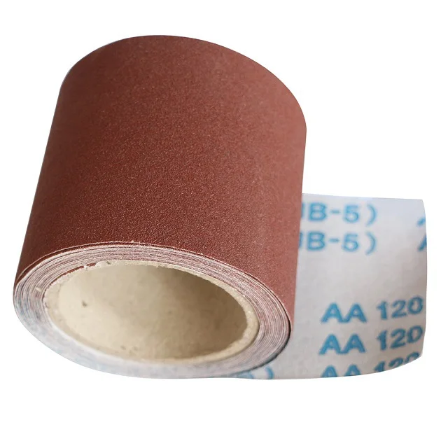 Abrasive Belt with Cloth Backings JB-5 Alunimium Oxide Sanding Belt with Cloth Backings Soft Material Suitable for Handwork