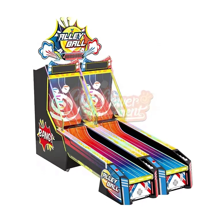 Indoor Ticket Redemption Game Machine Coin Operated Machine Sport Bowling Arcade Game Machine for Park Alley Ball on Sale
