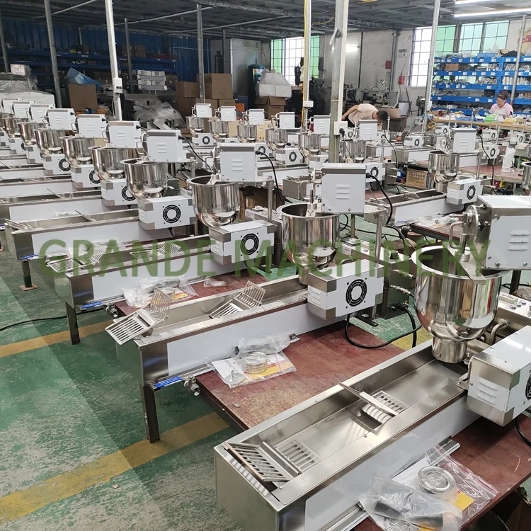 Mini Donut Machine Trailer Semi Automatic Donuts Machine and Fryer Belshaw Donut Machine