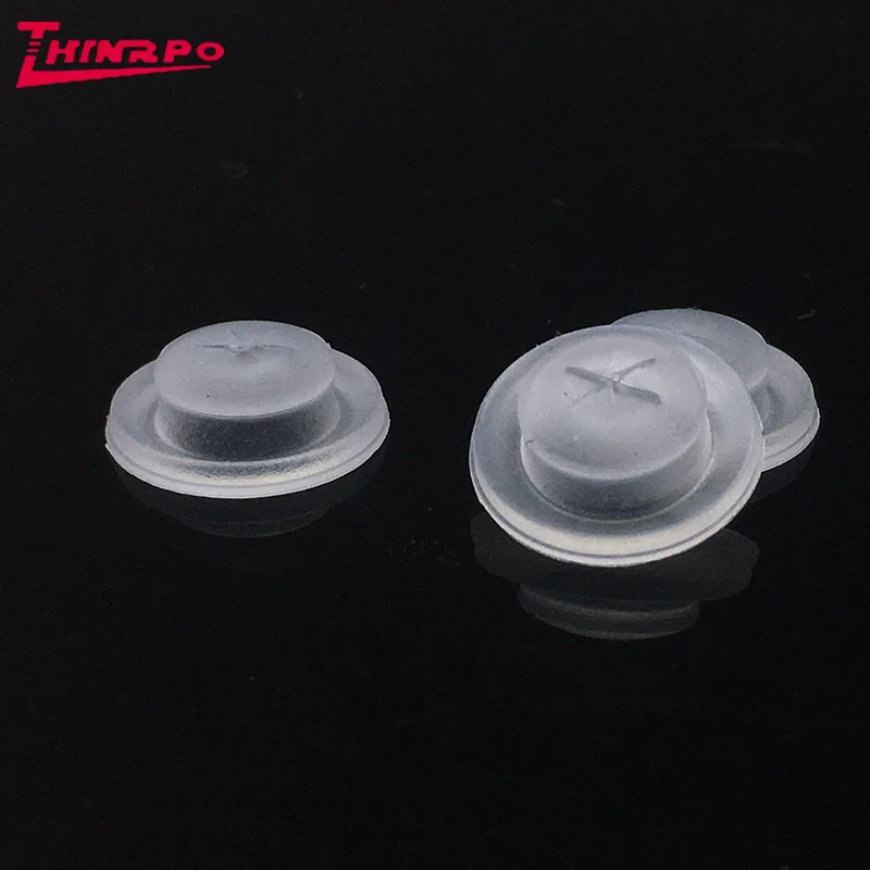 China Molded Flow Control Silicone Dispensing Valve Liquid Silicone Cross Slit Cutting Valve for Travel Sauce Drink Bottles Caps