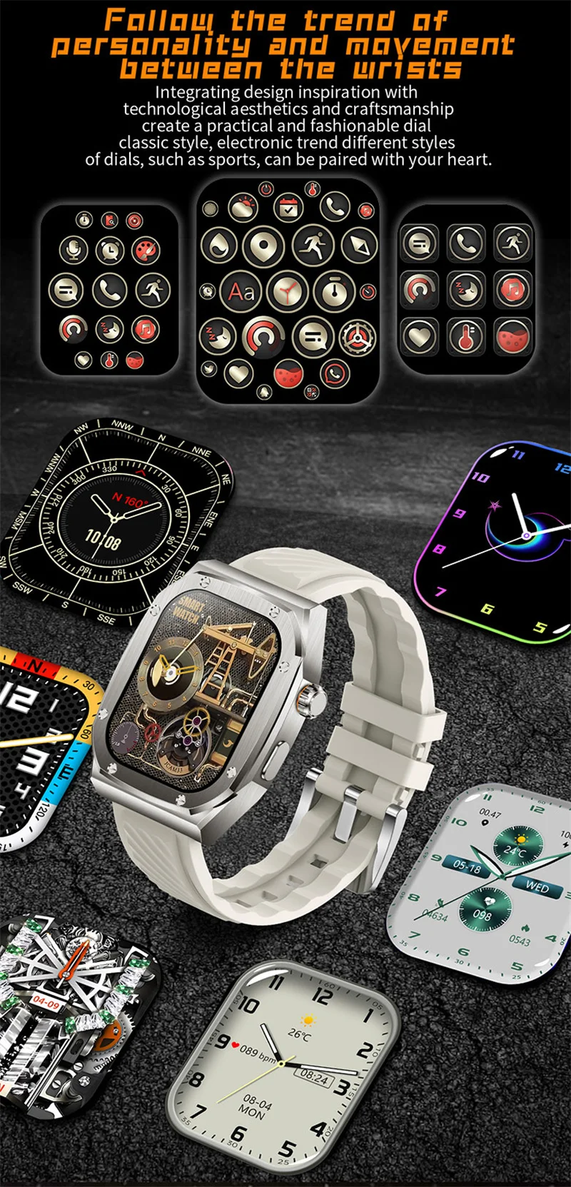 その他 Smart Watch Amazon.com: Smart Watch for Men Women (Answer/Make Call
