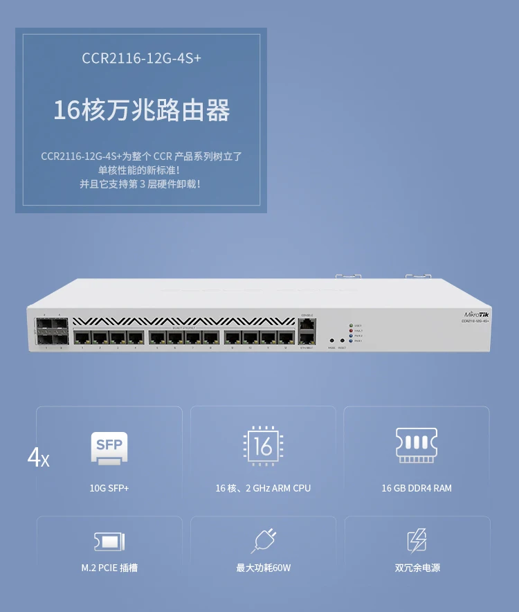 Mikrotik ccr2116 12g 4s. Mikrotik ccr2116-12g-4s+. Ccr2116-12g-4s+.