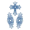 GZ-271	Ornate Crest Flanked Pillars