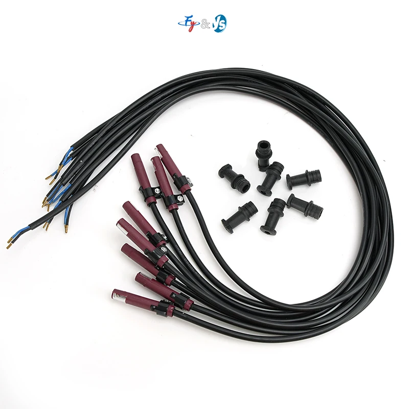 Flammendetektor QRB1 – Fotozelle Für Brenner, 5cm, Einfache Installation, Rot/schwarz