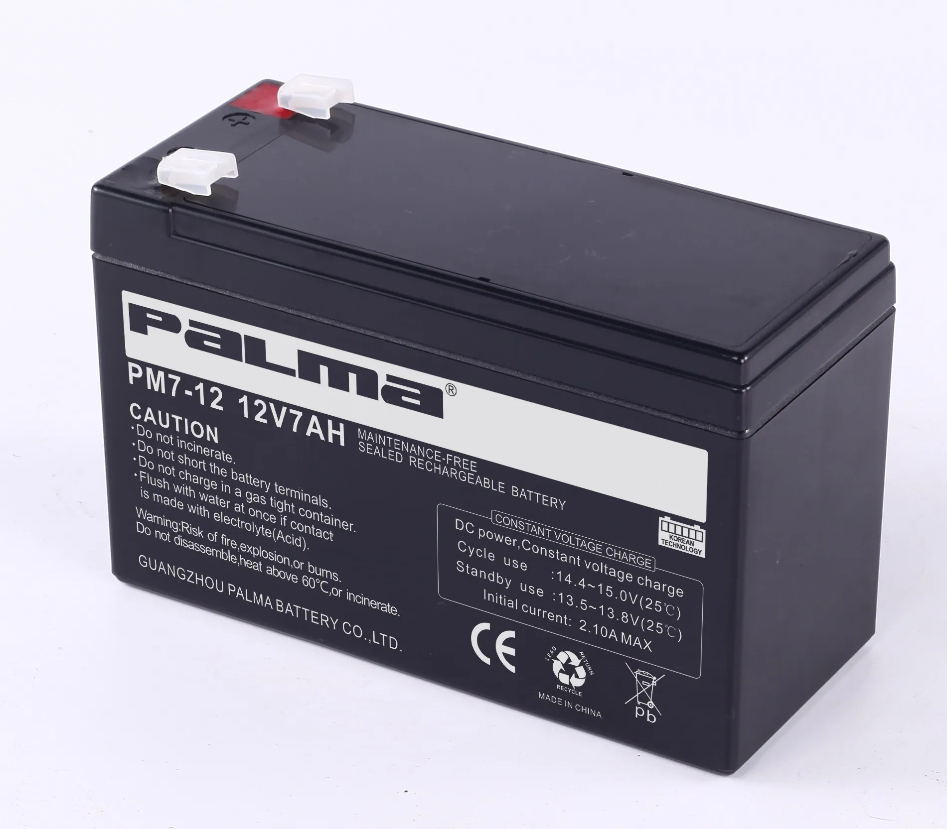Palma Alarm Security System Batteries 12volt 12ah 7.2ah 9ah 7ah F2