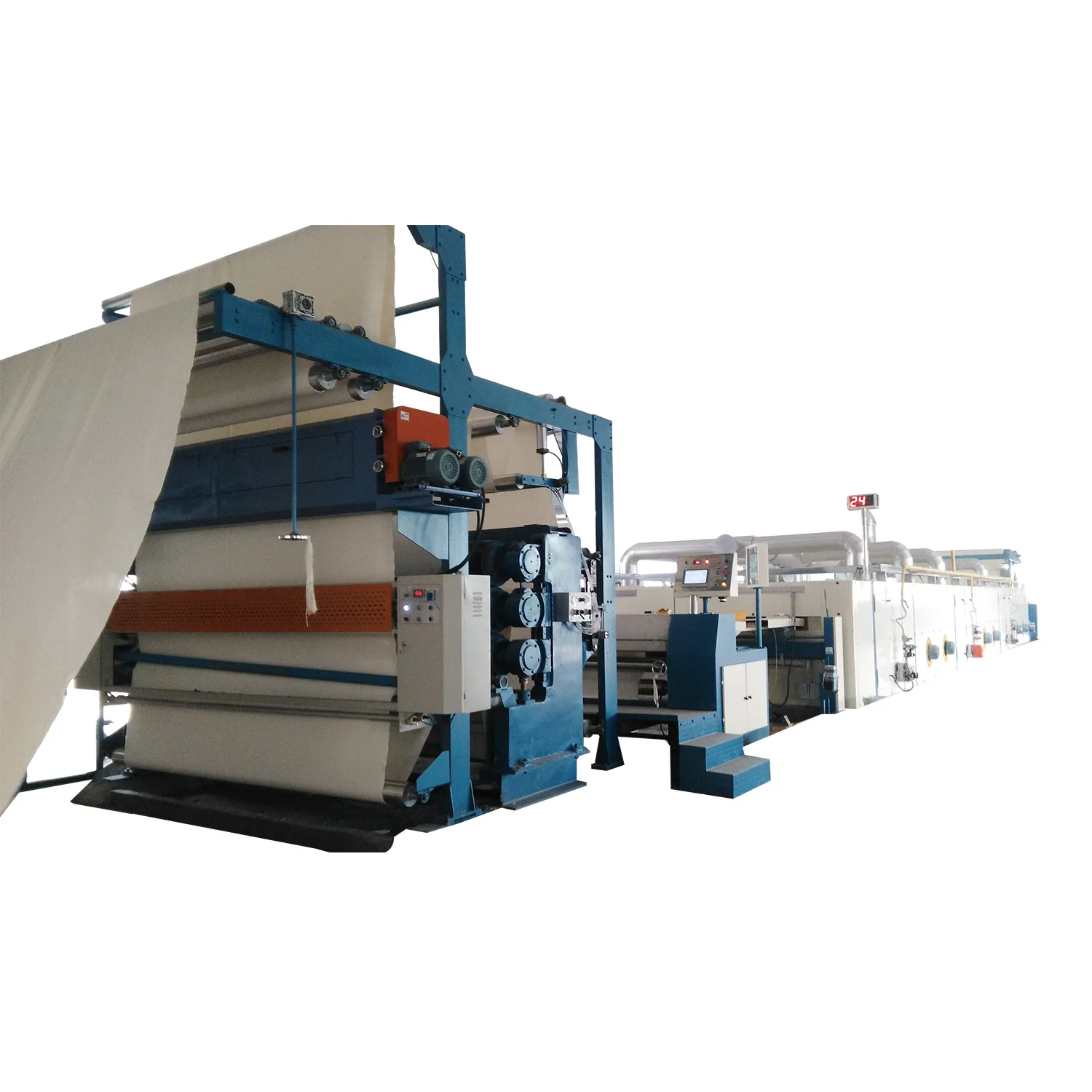 High Efficiency Dyeing Stenter Frame Textile Finishing Machines