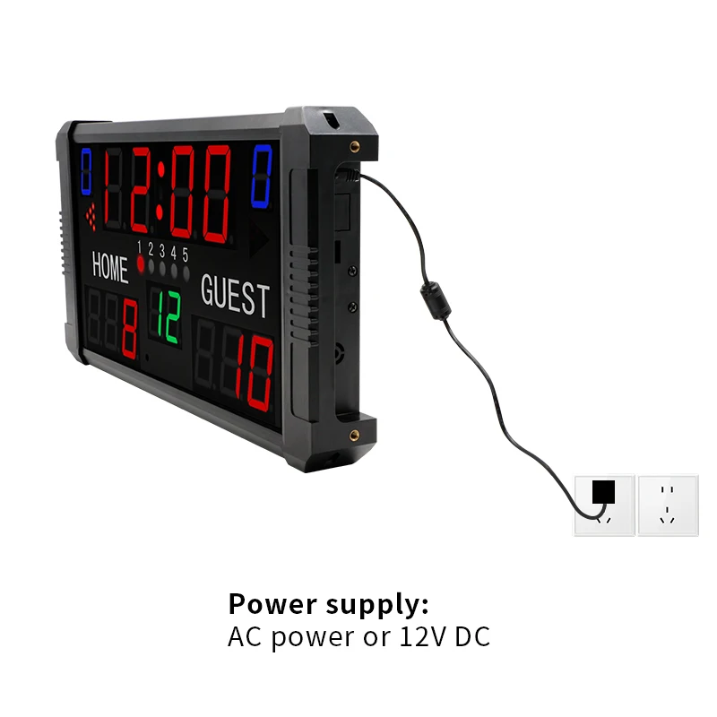 Tableau Basketball Tableau D'Affichage Électronique LED - Avec Télécommande - Portable - Pour Basketball, Football, Etc. Compteur De Tableau Basketball Tableau D'Affichage Électronique LED - Avec Télécommande - Portable - Pour Basketball, Football, Etc. Compteur De