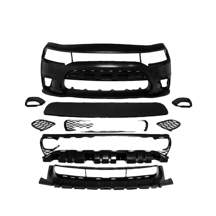 KEBEL Auto Body Parts OEM Front Bumper Assembly Kit for Dodge Charger 2015-2023 Direct Fit Replacement