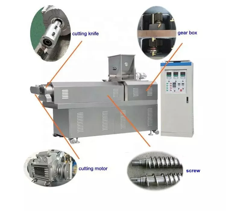 Extruded Fried Bugles Crisp Snack Making Machine