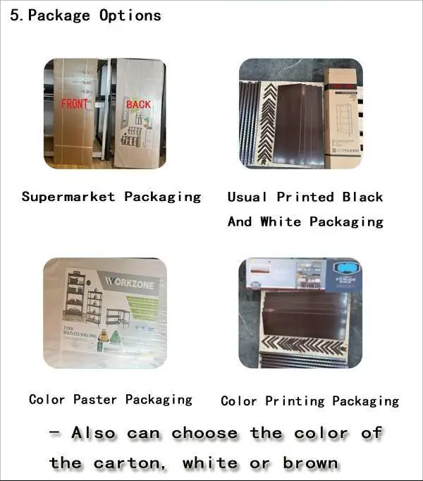 Boltless Storage Racking Garage Shelving Custom Slot Boltless Rack Anti