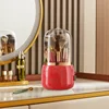 Estuche de cosméticos rojo