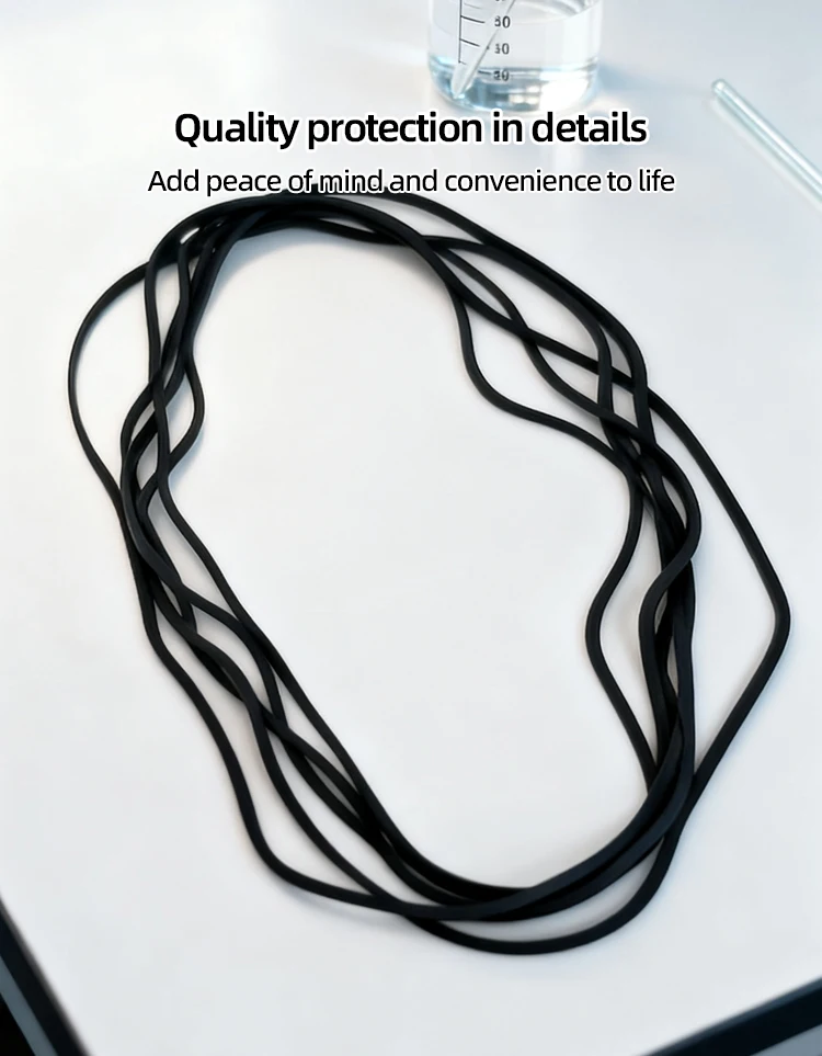 product multipurpose high strength  reusable elastic cords rubber bands for securing organizing crafting  daily use-0