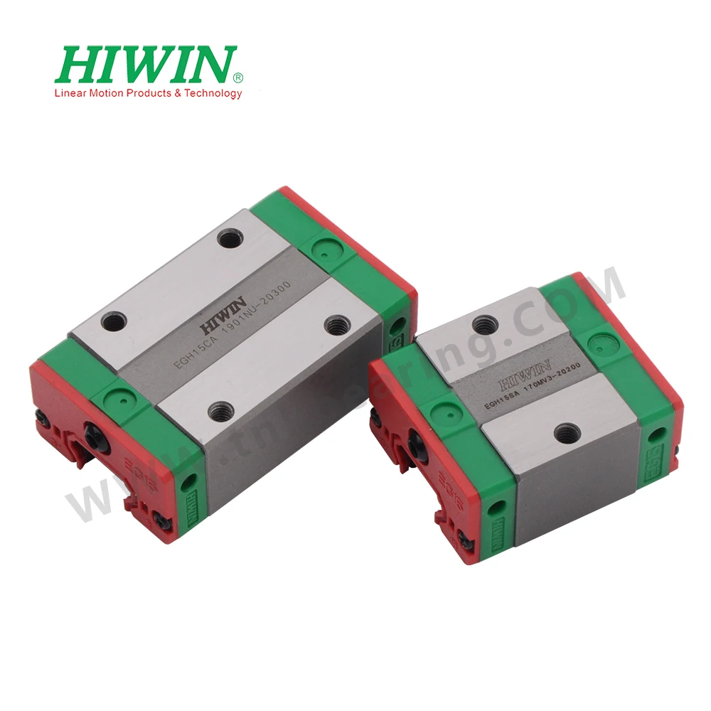 Cheap Price Original Taiwan HIWIN EG15 EGH15 EGH15SA EGH15CA EGW15SA EGW15CA H15C 15mm 25mm 35mm Guide Rail Block Linear Guides
