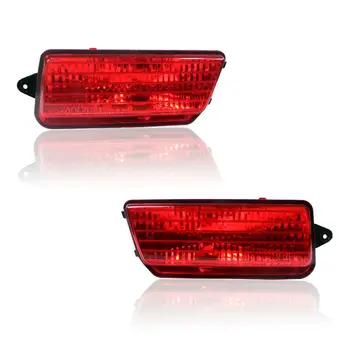 Pair Left & Right Rear Tail Fog Lights For Jeep Grand Cherokee MK III 2005-2010