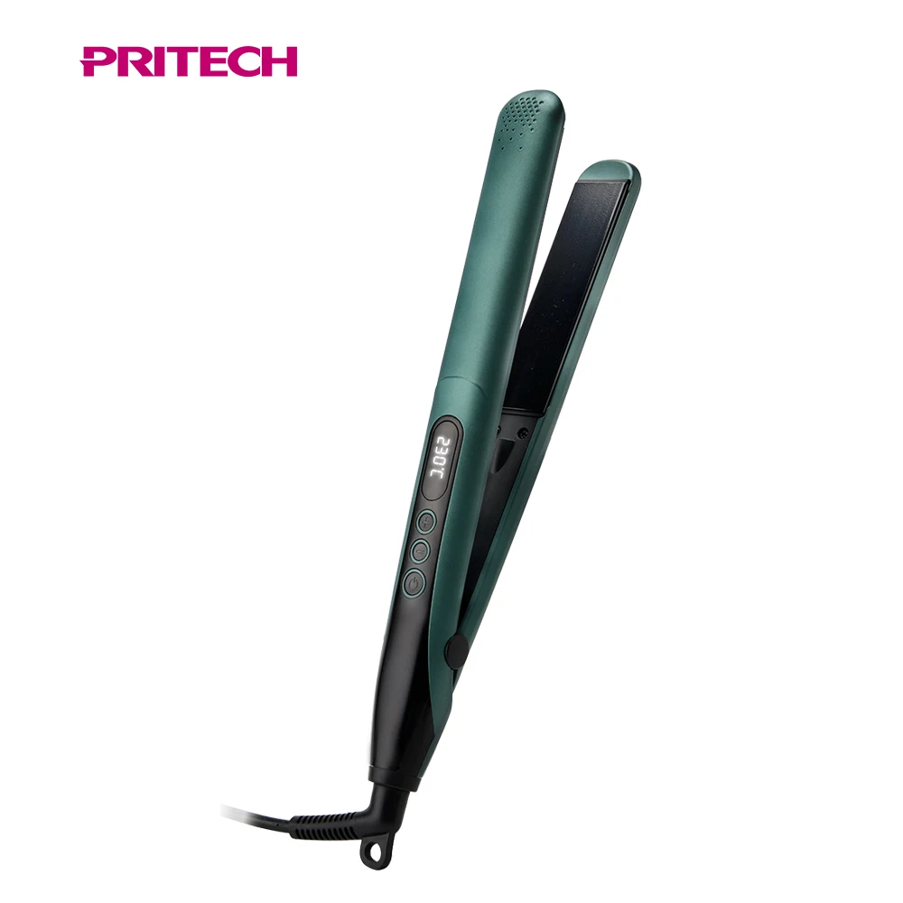 PRITECH Professional Ionic Flat Iron Hair Straightener High Quality Ceramic Coating Floating Plates Titanium Plate for Hotels