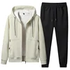 Beige black jogger