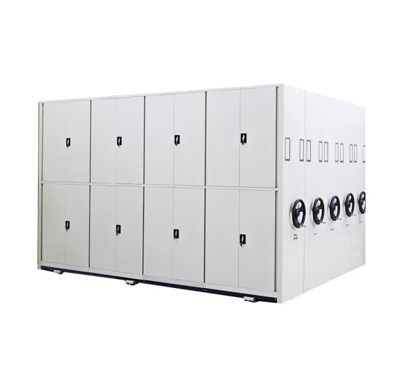 Special Archive Filing Cabinets Archive Metal Cabinet with Sliding Track Rolling File Dense Cabinets