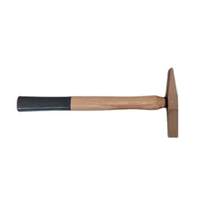 Non Sparking Tools Aluminum Bronze 0.2kg Scaling Hammer With Wood Handle