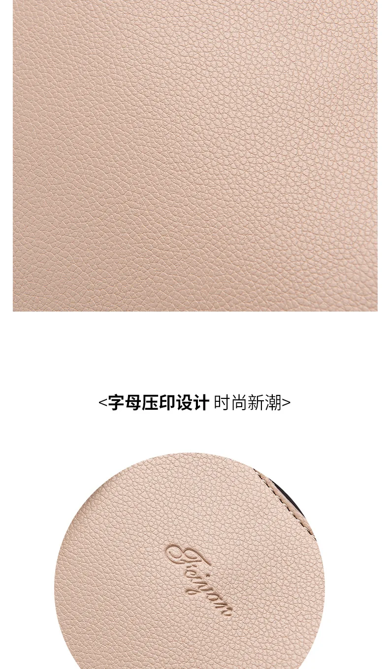 New Style Casual Women's Bags Soft Leather Ladies Handbags Multi Layer Large-capacity Single-shoulder Bag Hand Bags