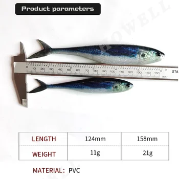 3D High-Impression Flying Fish Lure High-Impression PVC Material Printed Soft Bait Creative Artificial Fish Bait Plastic Fishing – Soft Lure – view 5