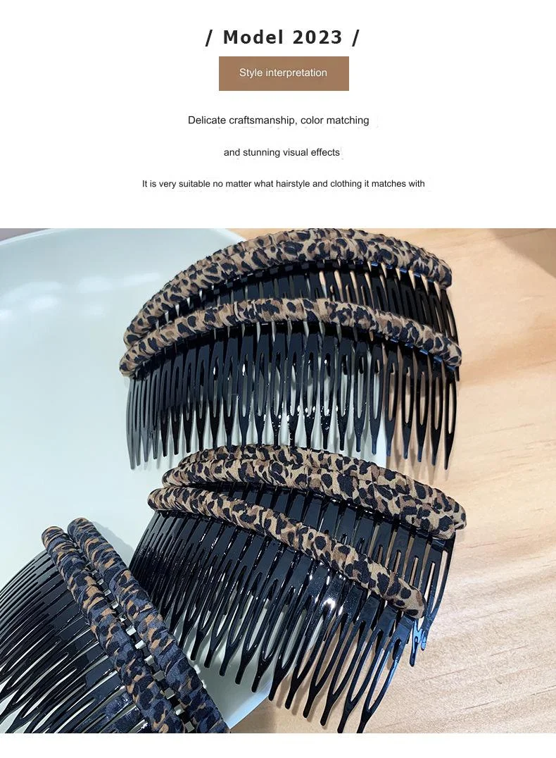 Ruisibai Classic Hair Pin Combs Solid Colors Comb Hair Clip Accessories  Combs Clips