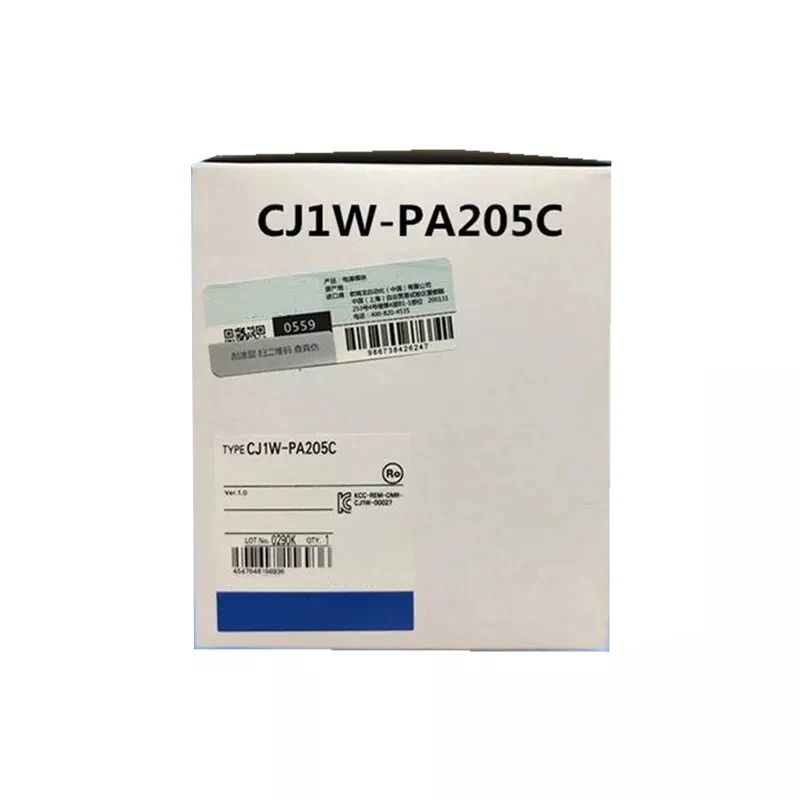 নতুন মূল CJ1W-PA205C ওম্রন CJ1W সিরিজ PLC পাওয়ার সাপ্লাই মডিউল, যা শিল্প স্বয়ংক্রিয়করণ নিয়ন্ত্রণ সিস্টেমে CJ1 সিরিজ CPU এবং এক্সপ্যানশন মডিউলগুলিকে স্থিতিশীল কাজের বিদ্যুৎ সরবরাহ করে।
