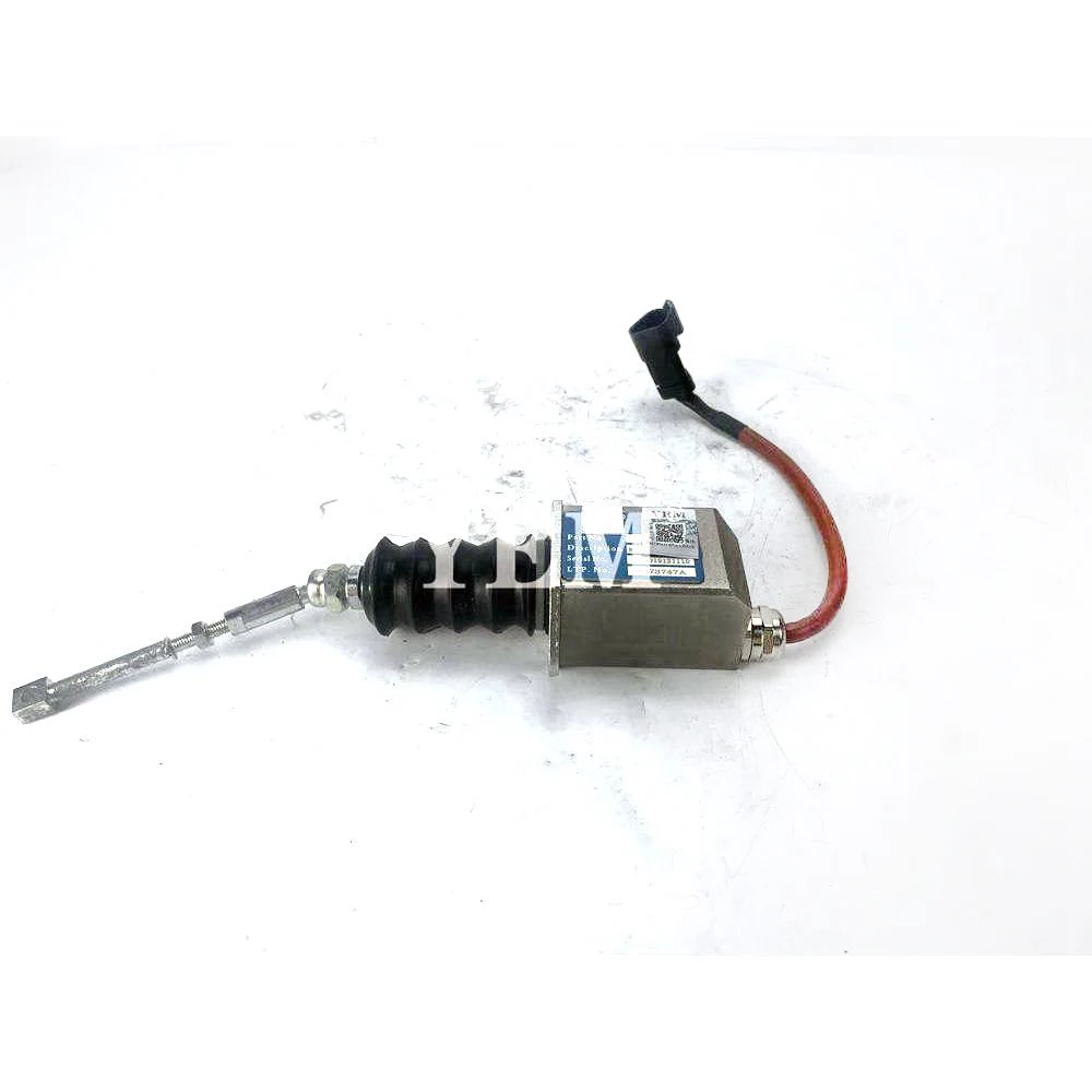 For Liebherr D924 Fuel Stop Solenoid Valve 9073747 Excavator Engine 5