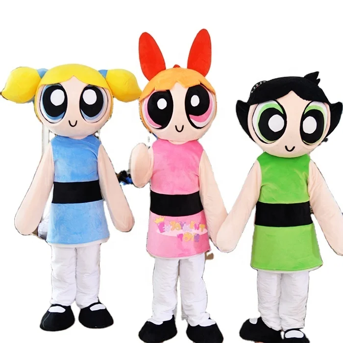 Official Powerpuff Girls Complete Costume – Licensed Cartoon Network Dress For Women, Includes Dress, Wig, Tights & Glasses