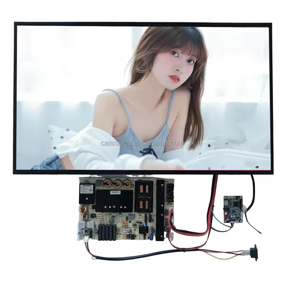 AUO 75 inch high brightness LCD panel P750QVN01.1 support 3840(RGB)*2160, 500 nits,High brightness LCD screen supplier