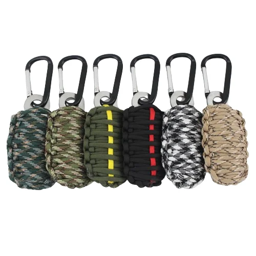 Paracord  Hand Grenade 18 in 1 Outdoor Emergency Kit Hiking Camping Hunting Preparedness Kit