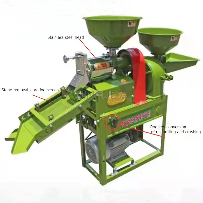 2020 New Automatic Rice Mill Plant With Flour Mill Machinery With Vibrational Screen