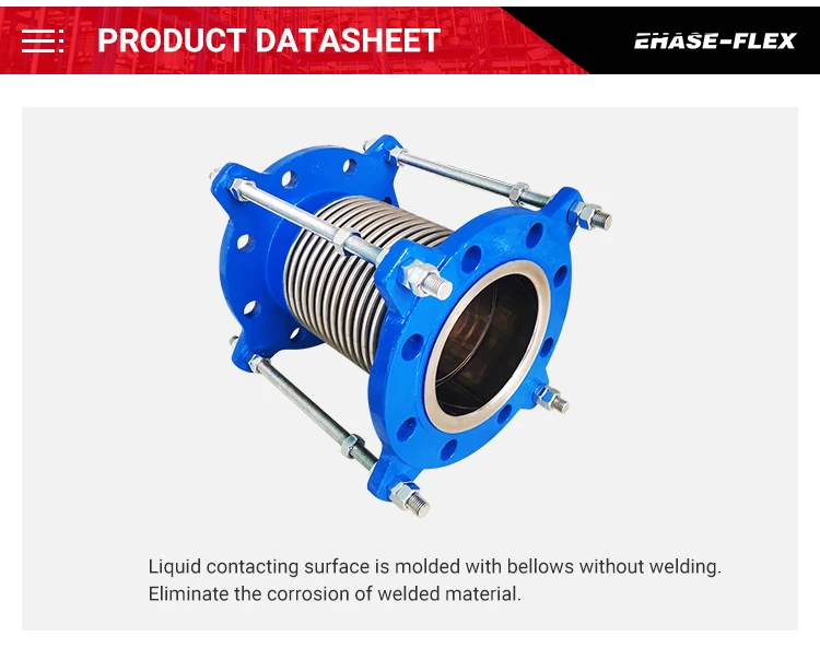 Stainless Steel 304 Metal Expansion Joint Sleeve Type Expansion Joint