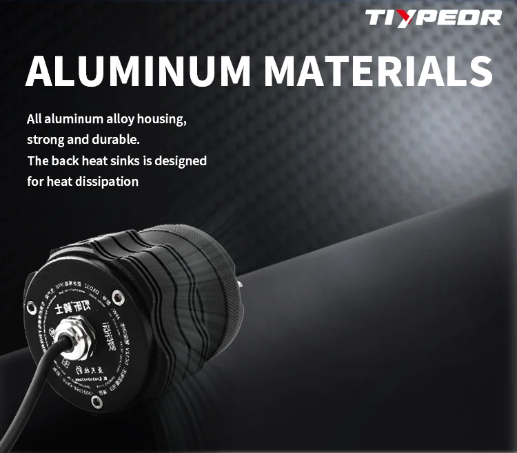 TIYPEOR Upgrade Brighter LED Headlight for Motorcycle 72W 6800lm Canbus Front High/Low Beam Auxiliary Fog Light Driving Lamp supplier