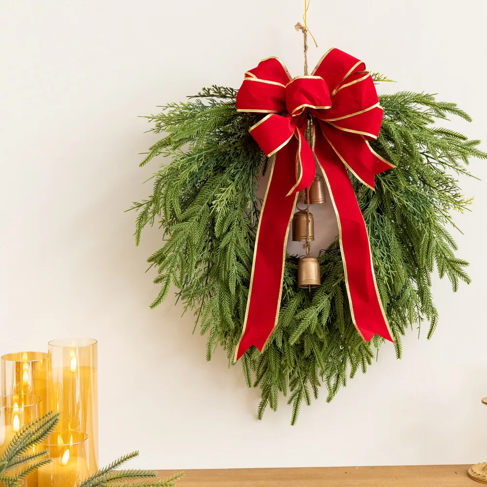 Wholesale Green Christmas Wreaths - High Quality Decorations, image size:1000x1000