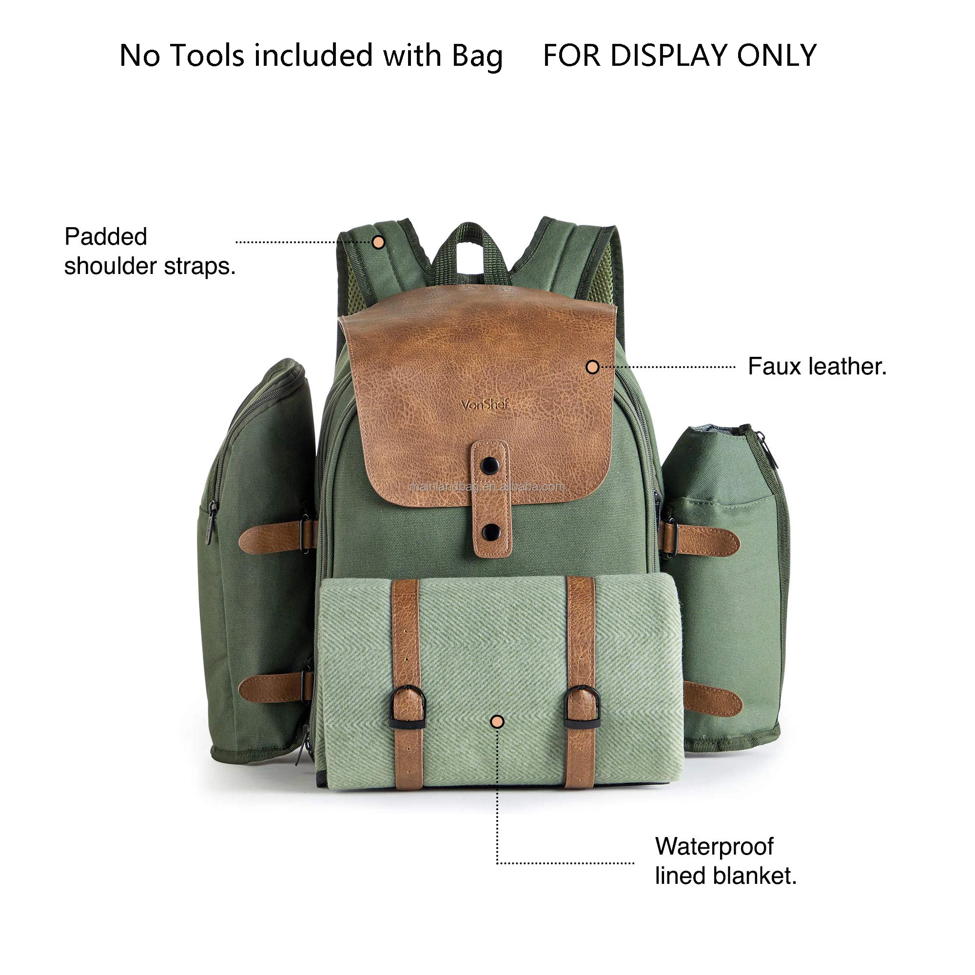 wine picnic backpack