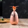 Taza de cobre de la piña