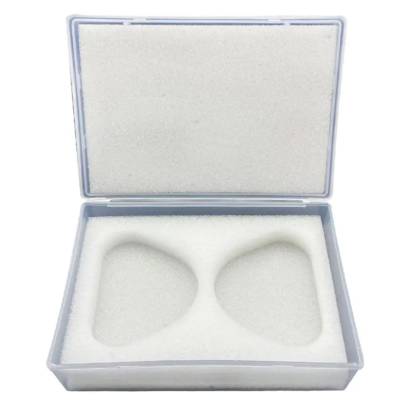Plastic Tooth Model Box Lab Sponge False Teeth Transport Dental Delivery Box Denture Box