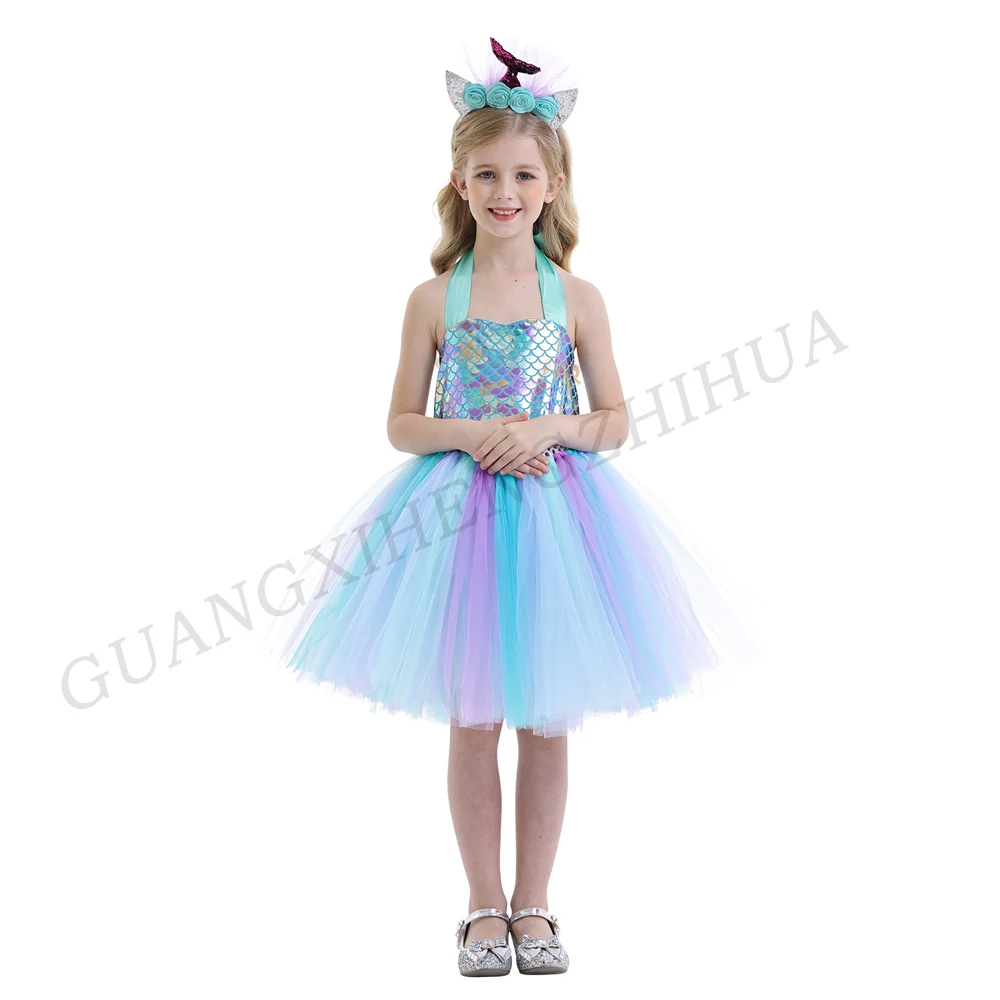 Enfants Filles Princess Fancy Dress Up Party Cosplay costume tenue cadeaux d'anniversaire