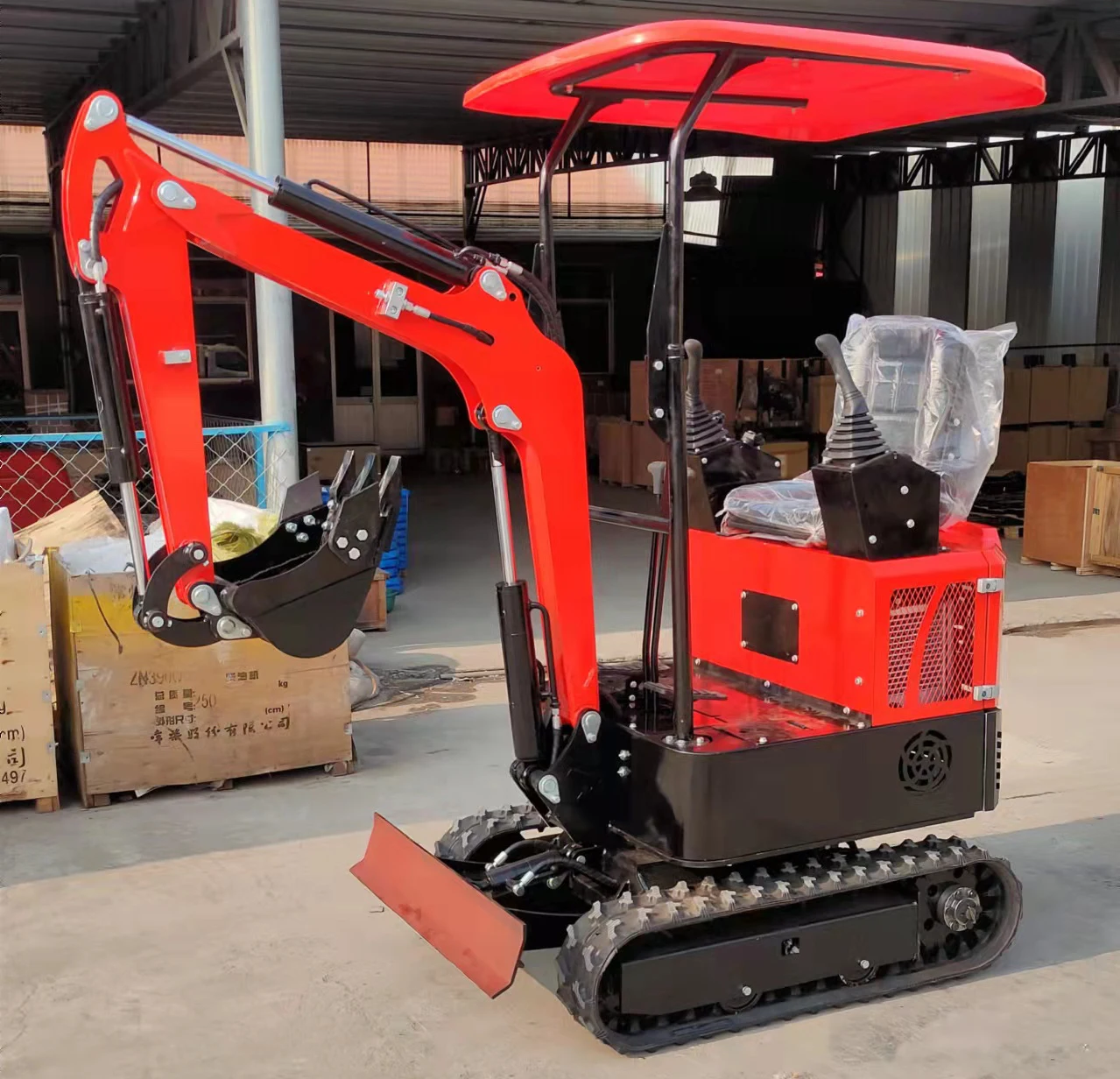 Shandong Nuoman Engineering Machinery Mini Excavator 1Ton for Sale